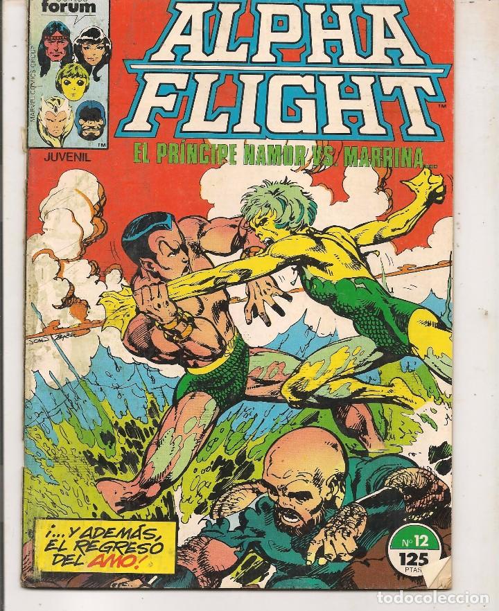 C&oacute;mics: ALPHA FLIGHT. N&ordm; 12. PROCEDENTE DE RETAPADO.  FORUM. (MA)C/11 - Foto 1