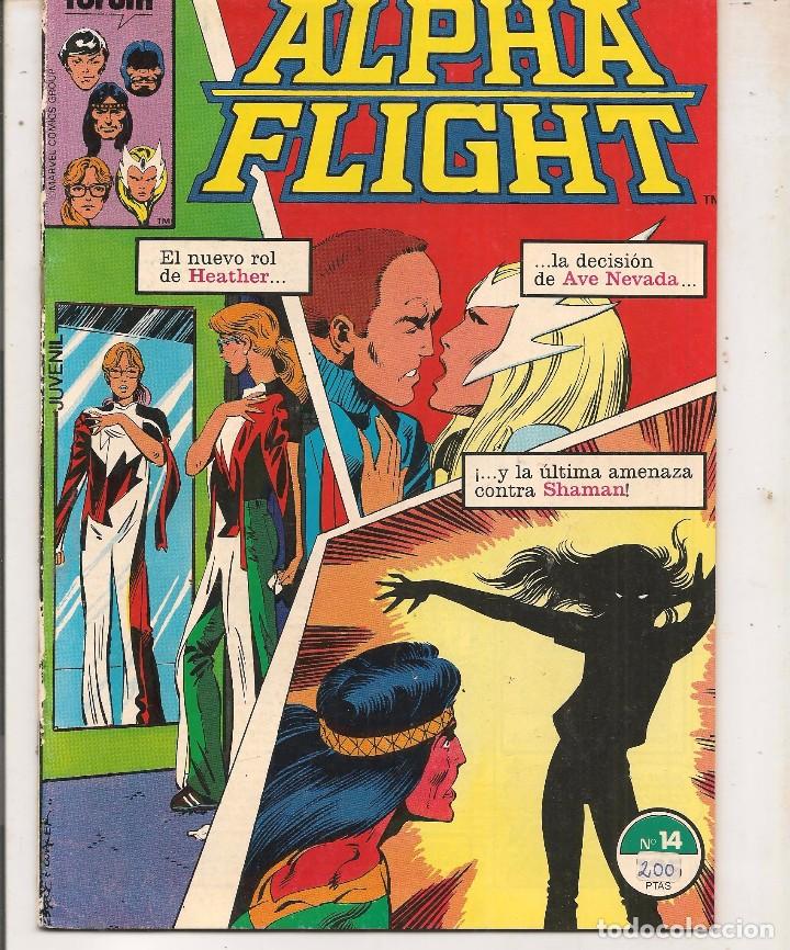 C&oacute;mics: ALPHA FLIGHT. N&ordm; 14. PROCEDENTE DE RETAPADO. FORUM. (MA)C/11 - Foto 1