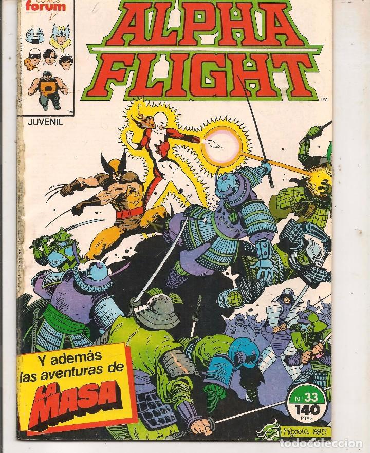 C&oacute;mics: ALPHA FLIGHT. N&ordm; 33. PROCEDENTE DE RETAPADO. FORUM. (MA)C/11 - Foto 1