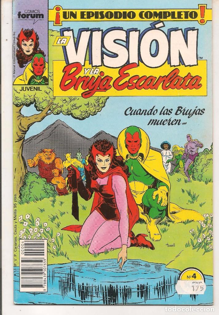 C&oacute;mics: LA VISI&Oacute;N Y LA BRUJA ESCARLATA. N&ordm; 4. FORUM. (MA)C/11 - Foto 1