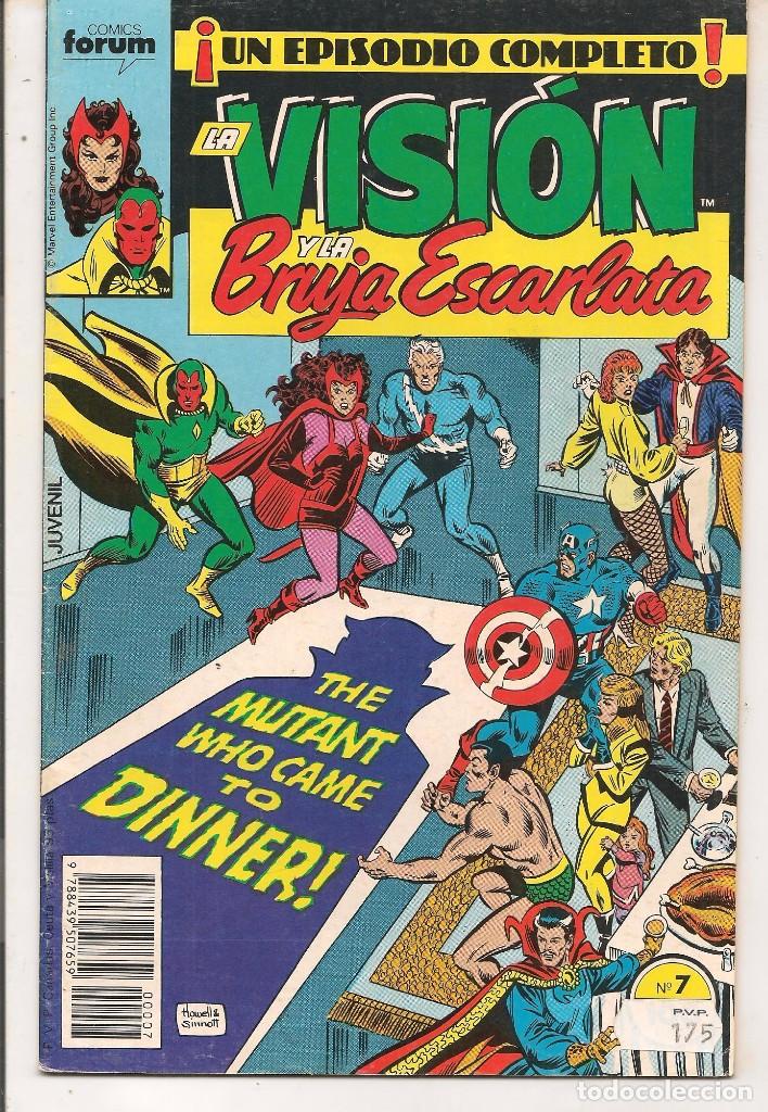 C&oacute;mics: LA VISI&Oacute;N Y LA BRUJA ESCARLATA. N&ordm; 7. FORUM. (MA)C/11 - Foto 1