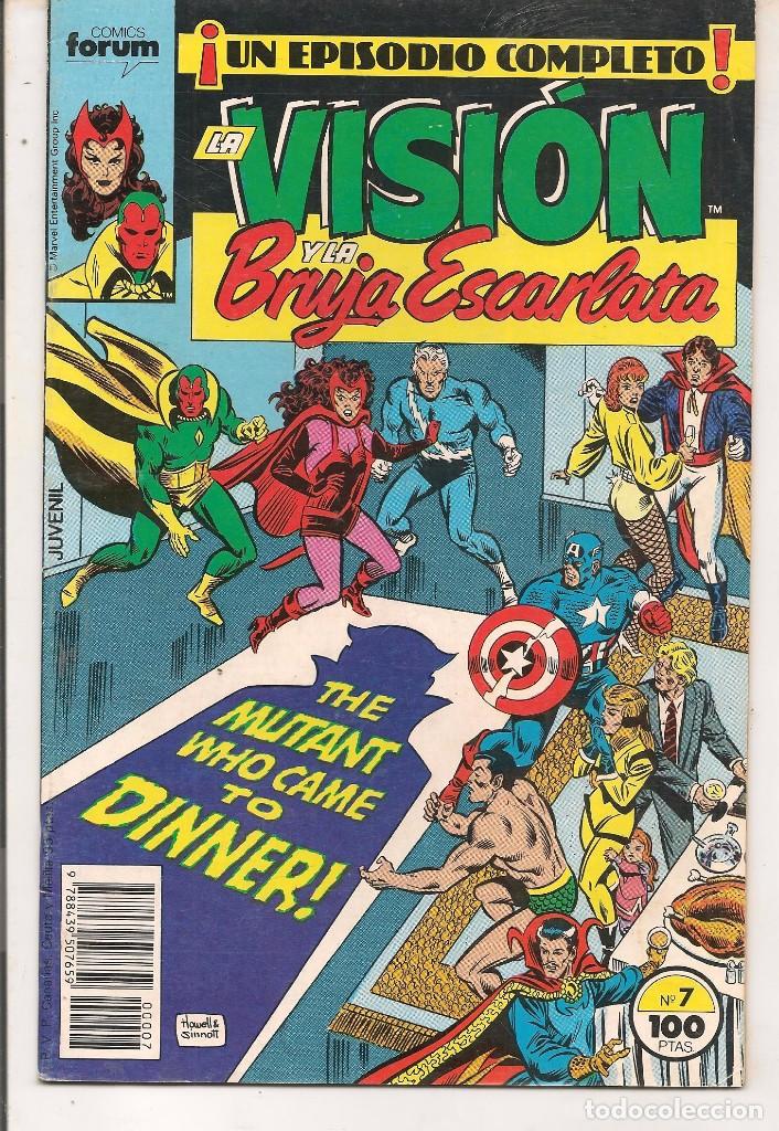 C&oacute;mics: LA VISI&Oacute;N Y LA BRUJA ESCARLATA. N&ordm; 7. FORUM. (MA)C/11 - Foto 1