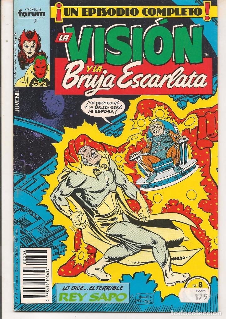 C&oacute;mics: LA VISI&Oacute;N Y LA BRUJA ESCARLATA. N&ordm; 8. FORUM. (MA)C/11 - Foto 1