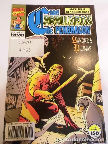 C&oacute;mics: COMIC LOS CABALLEROS DE PENDRAGON NUM 4 - PLANETA AGOSTINI - 1992 - Foto 1