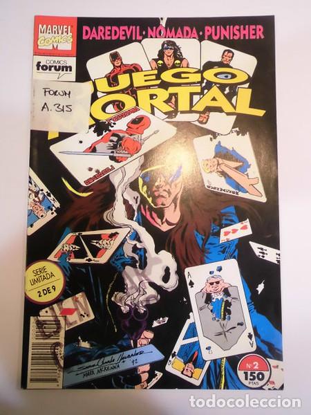 C&oacute;mics: JUEGO MORTAL NUM 2 - PLANETA DE AGOSTINI - 1993 - Foto 1