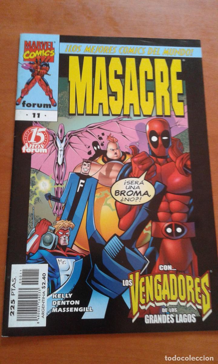 C&oacute;mics: Masacre n&ordm; 11 forum ( volumen 3 ) - Foto 1