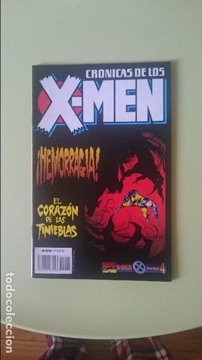 C&oacute;mics: CRONICAS DE LOS X MEN HEMORRAGIA EL CORAZON DE LAS TINIEBLAS - Foto 1