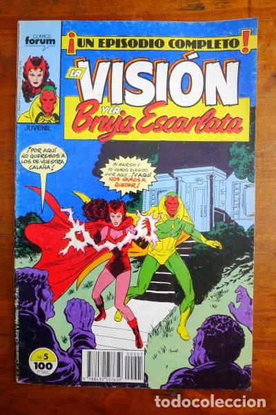 C&oacute;mics: LA VISI&Oacute;N Y LA BRUJA ESCARLATA. N&Uacute;M. 5 - Foto 1