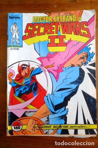 C&oacute;mics: Doctor Extra&ntilde;o en : SECRET WARS II. N&ordm; 31 - Foto 1
