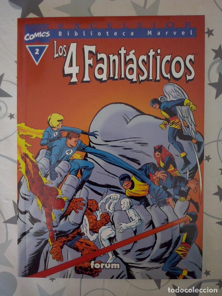 C&oacute;mics: FORUM- BIBLIOTECA MARVEL 4 FANTASTICOS NUM. 2. MUY NUEVO - Foto 1
