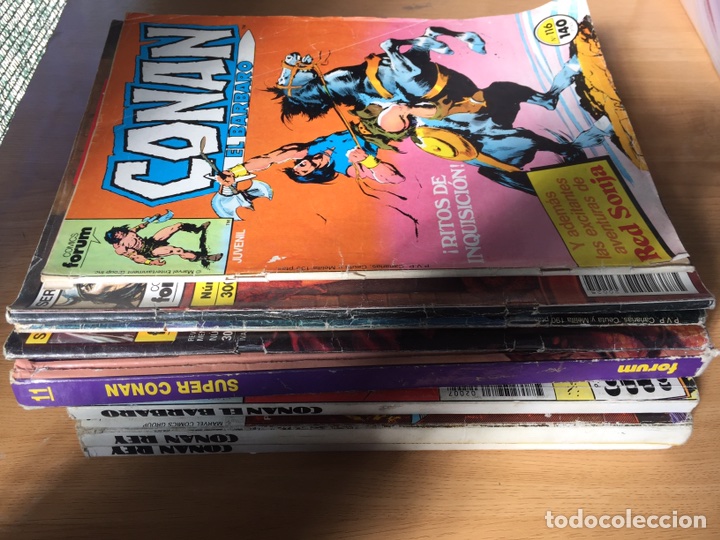 C&oacute;mics: CONAN EL BARBARO-REY. LOTE 21 COMICS. - Foto 2