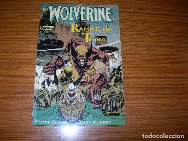C&oacute;mics: WOLVERINE   RAHNE DE TERRA   N&ordm; 41   EDITA FORUM - Foto 1