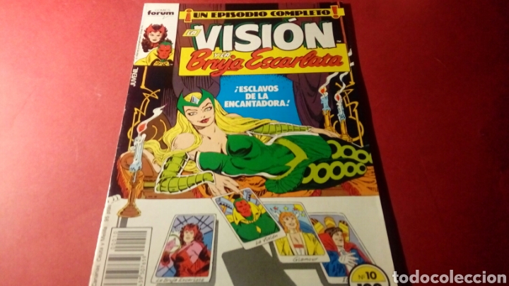 C&oacute;mics: LA VISION Y LA BRUJA ESCARLATA 10 EXCELENTE ESTADO FORUM - Foto 1