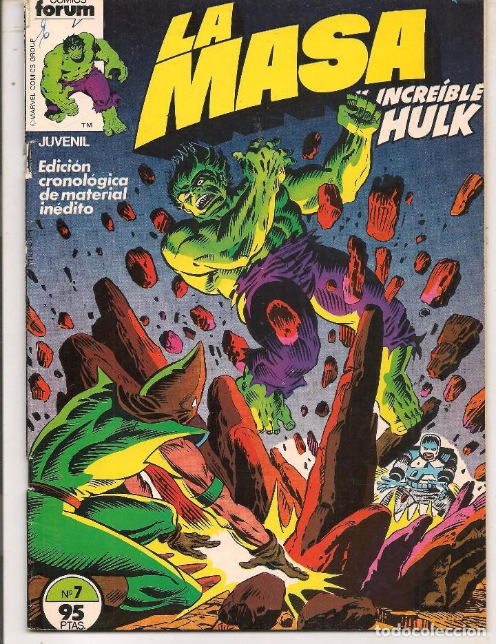 C&oacute;mics: LA MASA. N&ordm; 7. FORUM. (C/A20) - Foto 1