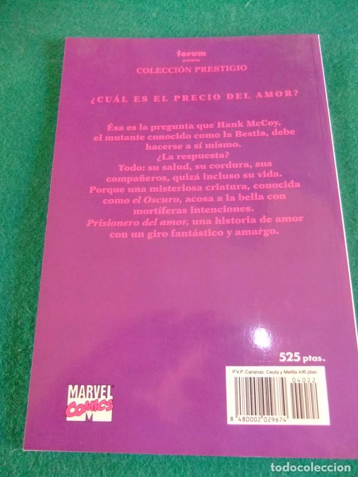 C&oacute;mics: FACTOR X PRISIONERO DEL AMOR COLECCION PRESTIGIO N&ordm; 22 FORUM - Foto 2