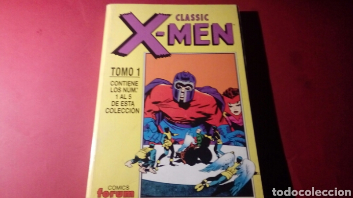 C&oacute;mics: CLASSIX X-MEN TOMO 1 EXCELENTE ESTADO FORUM RETAPADO - Foto 1