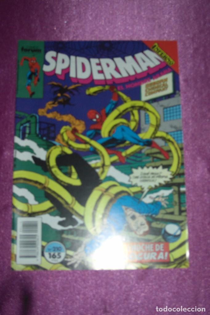C&oacute;mics: SPIDERMAN N&ordm; 210 DE 314 NUMEROS 1&ordf; EDICION FORUM EXCELENTE ESTADO - Foto 1