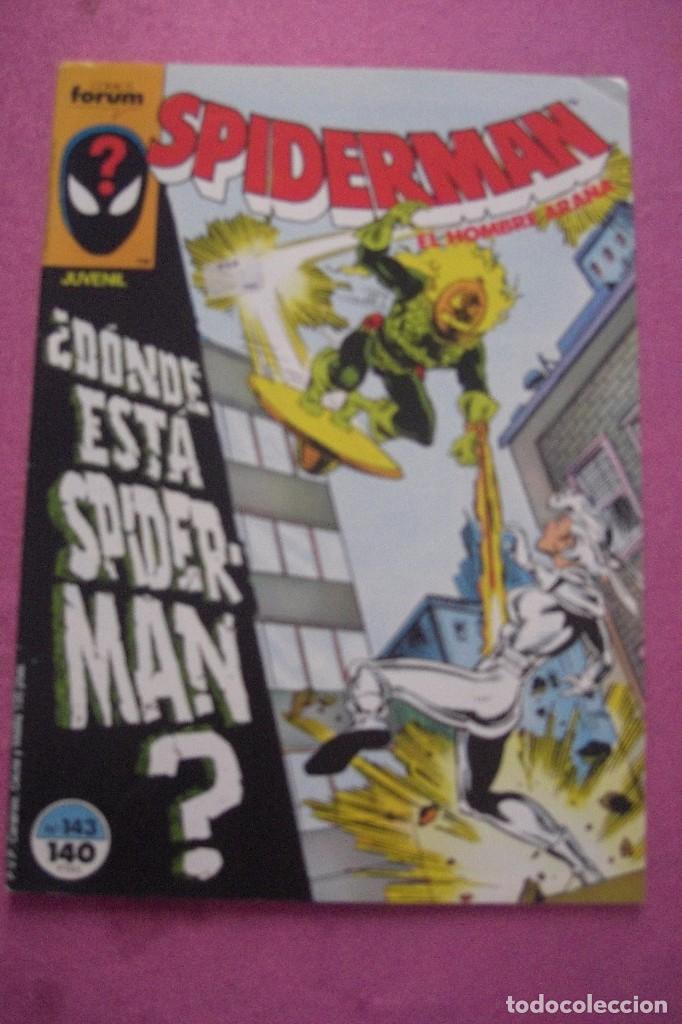 C&oacute;mics: SPIDERMAN N&ordm; 143 DE 314 NUMEROS 1&ordf; EDICION FORUM - Foto 1