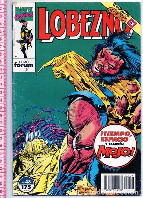 C&oacute;mics: D50 LOBEZNO N&ordm; 48 A&Ntilde;O 1993 EDITORIAL PLANETA COMICS FORUM MARVEL - Foto 1