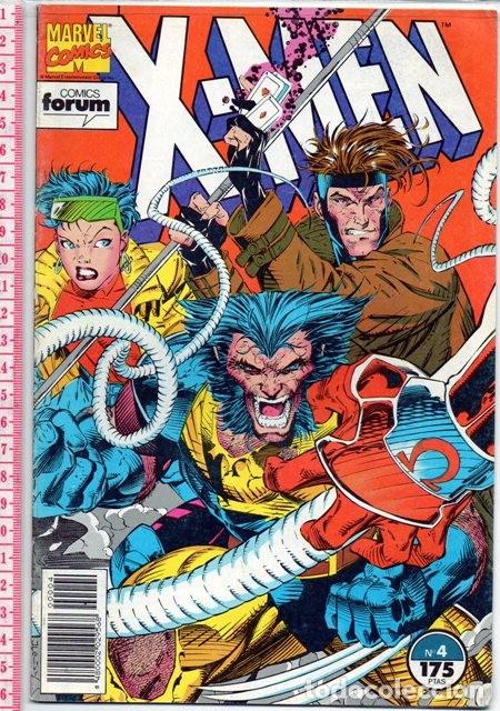 C&oacute;mics: D50 X-MEN N&ordm; 4 A&Ntilde;O 1992 EDITORIAL PLANETA COMICS FORUM MARVEL - Foto 1