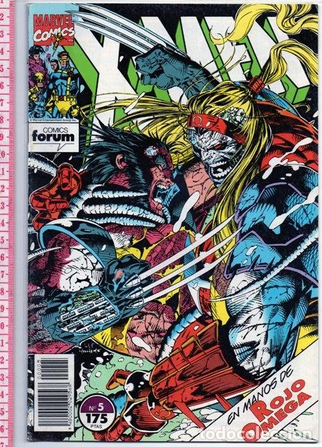 C&oacute;mics: D50 X-MEN N&ordm; 5 A&Ntilde;O 1992 EDITORIAL PLANETA COMICS FORUM MARVEL - Foto 1