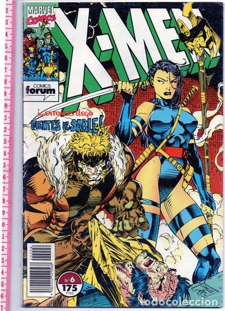 C&oacute;mics: D50 X-MEN N&ordm; 6 A&Ntilde;O 1993 EDITORIAL PLANETA COMICS FORUM MARVEL - Foto 1