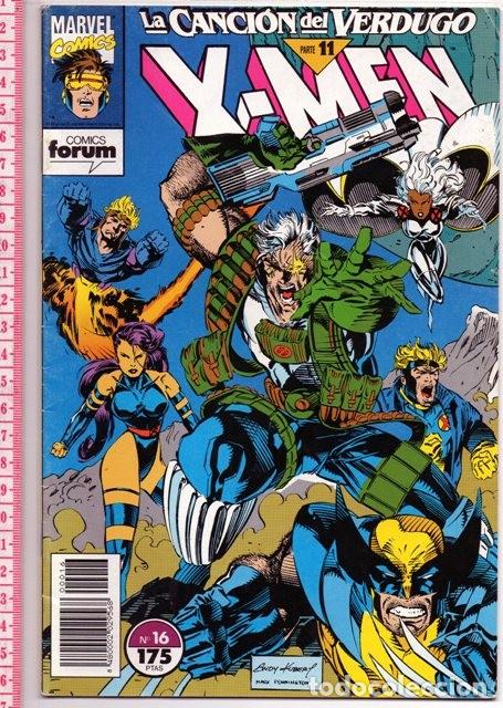 C&oacute;mics: D50 X-MEN N&ordm; 16 A&Ntilde;O 1993 EDITORIAL PLANETA COMICS FORUM MARVEL - Foto 1