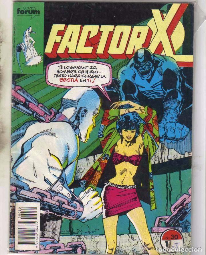 C&oacute;mics: COMIC FORUM 1990 FACTOR X VOL1 N&ordm; 30 (MUY BUEN ESTADO) - Foto 1