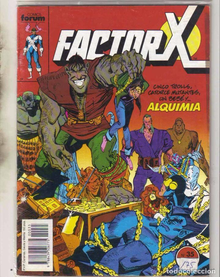 C&oacute;mics: COMIC FORUM 1990 FACTOR X VOL1 N&ordm; 35 (BUEN ESTADO) - Foto 1