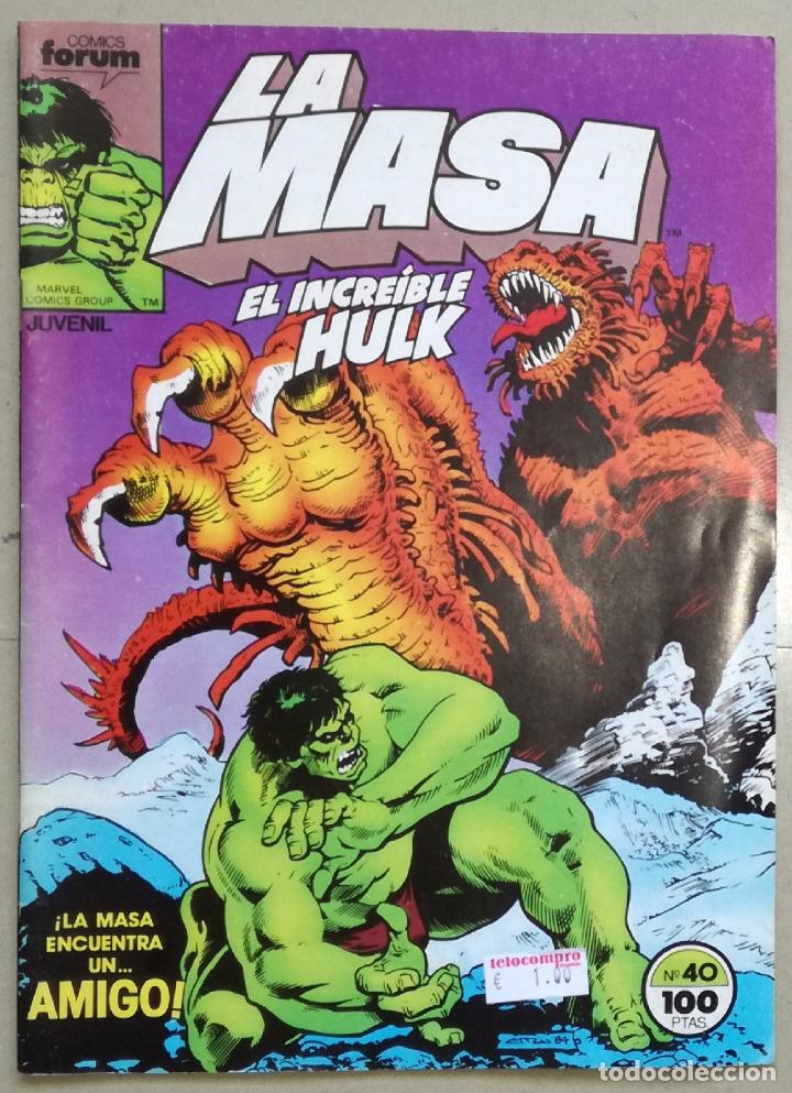 C&oacute;mics: Comic La masa El increible Hulk, n&ordm; 40 - Comics Forum - Foto 1