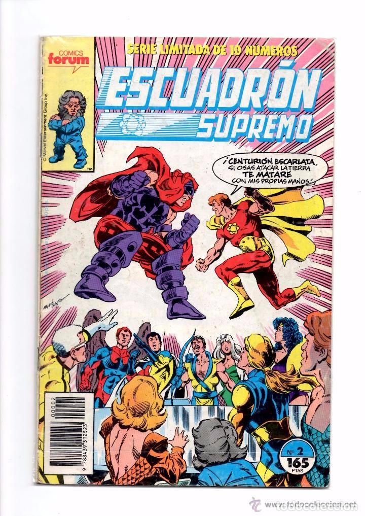 C&oacute;mics: COMIC FORUM ESCUADRON SUPREMO VOL1 N&ordm; 2 (BUEN ESTADO) - Foto 1