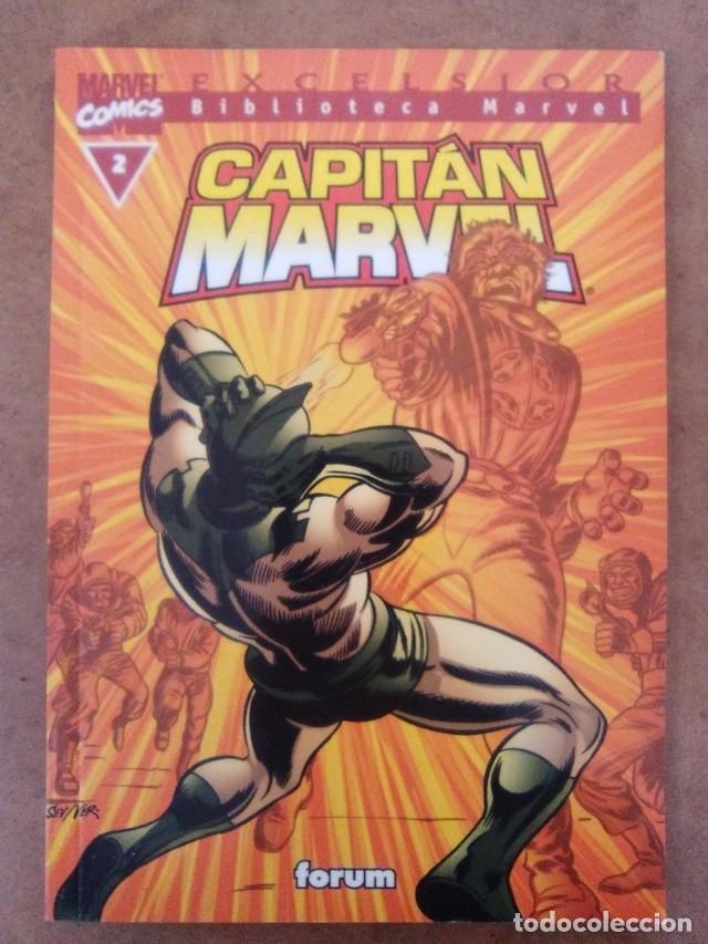 C&oacute;mics: BIBLIOTECA MARVEL CAPITAN MARVEL N&ordm; 2 - FORUM - ESTADO EXCELENTE - Foto 1