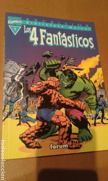 C&oacute;mics: Biblioteca marvel : los 4 fantasticos n&ordm; 1 ( forum ) - Foto 1