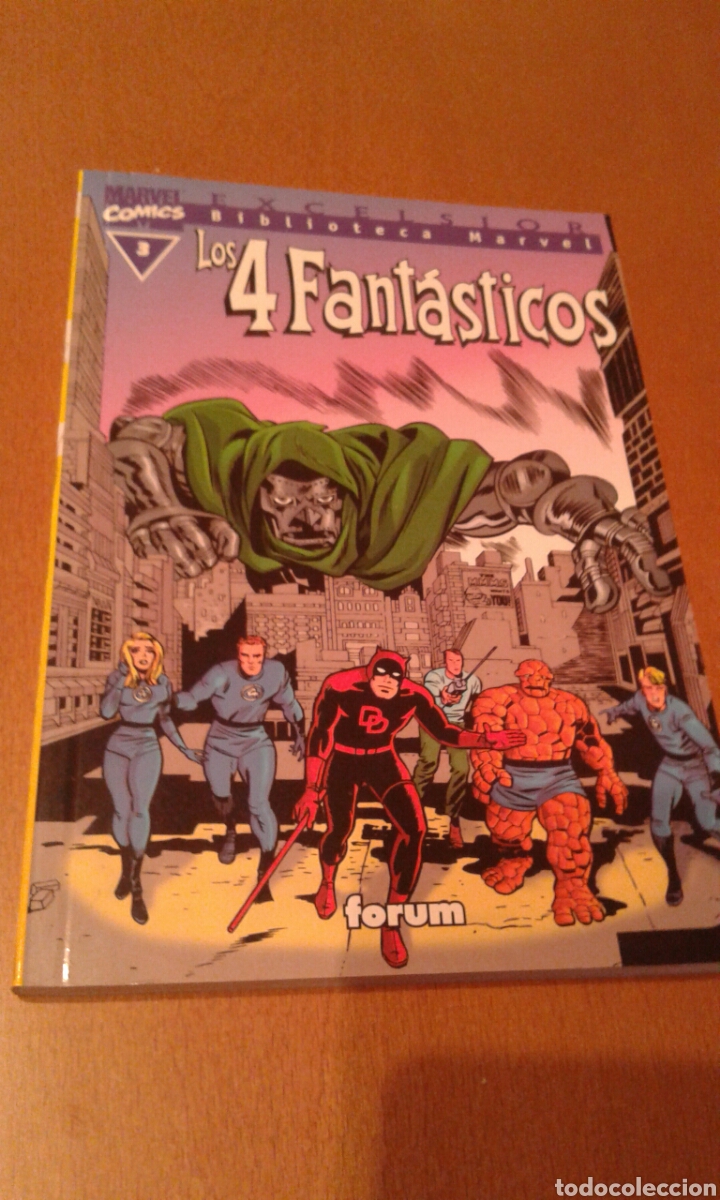 C&oacute;mics: Biblioteca marvel : los 4 fantasticos n&ordm; 3 ( forum ) - Foto 1