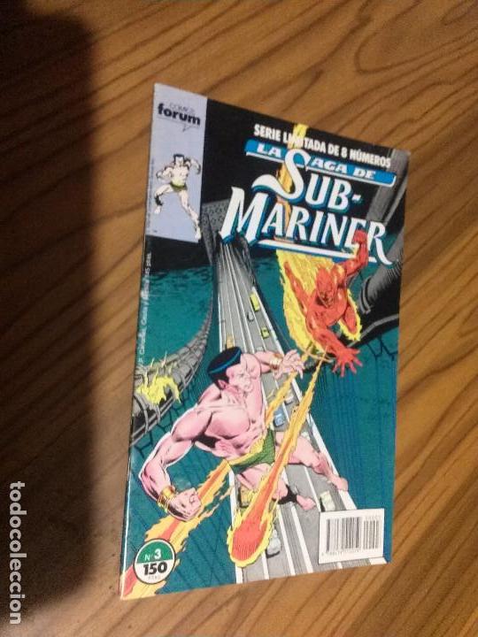 Comics: LA SAGA DE SUBMARINER 3. SERIE LIMITADA DE 8 N&Uacute;MEROS. BUEN ESTADO. GRAPA