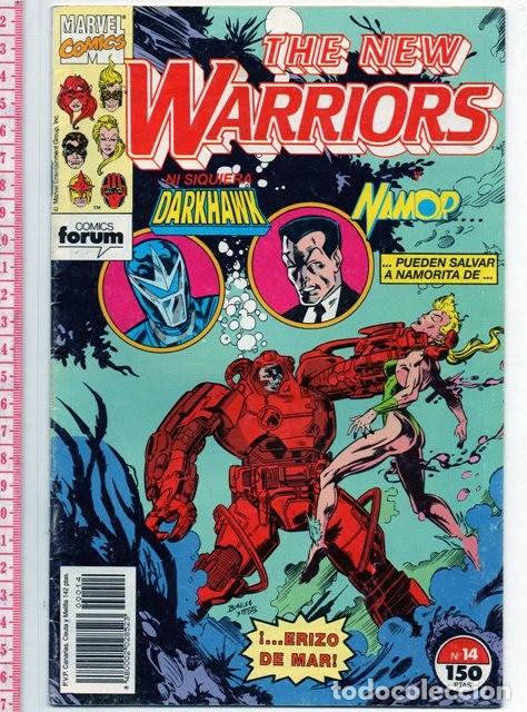 Comics: D50 THE NEW WARRIORS N&ordm; 14 A&Ntilde;O 1992 EDITORIAL PLANETA COMICS FORUM MARVEL