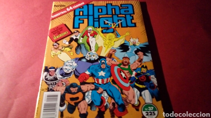 C&oacute;mics: ALPHA FLIGHT 37 EXCELENTE ESTADO FORUM - Foto 1