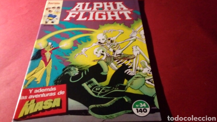 C&oacute;mics: ALPHA FLIGHT 34 EXCELENTE ESTADO FORUM - Foto 1