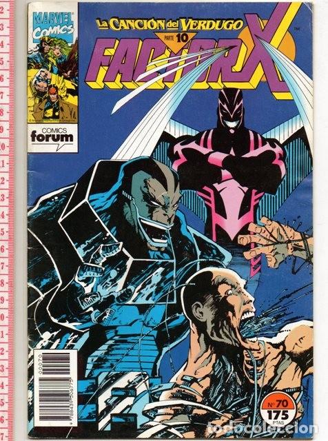 C&oacute;mics: D50 FACTOR X N&ordm; 70 A&Ntilde;O 1993 EDITORIAL PLANETA COMICS FORUM MARVEL - Foto 1