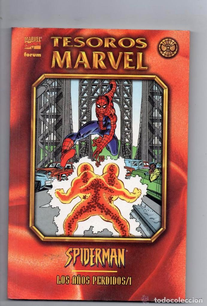 C&oacute;mics: TOMO FORUM TESOROS MARVEL SPIDERMAN (EXCELENTE ESTADO) - Foto 1