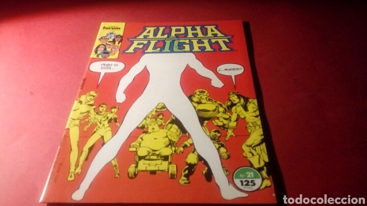 C&oacute;mics: ALPHA FLIGHT 21 EXCELENTE ESTADO FORUM - Foto 1