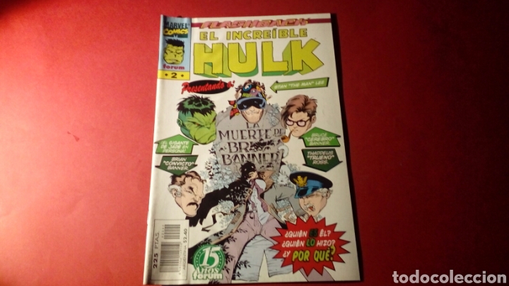 C&oacute;mics: EL INCREIBLE HULK 2 VOL 3 EXCELENTE ESTADO FORUM - Foto 1