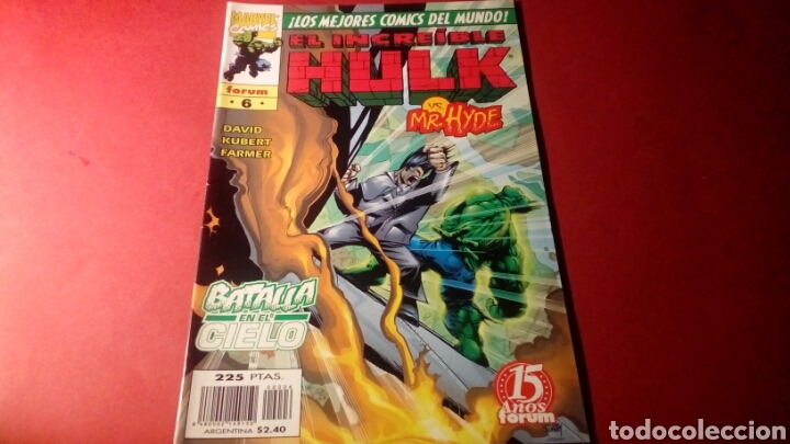 C&oacute;mics: EL INCREIBLE HULK 6 VOL 3 EXCELENTE ESTADO FORUM - Foto 1