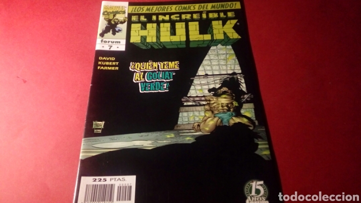 C&oacute;mics: EL INCREIBLE HULK 7 VOL 3 EXCELENTE ESTADO FORUM - Foto 1