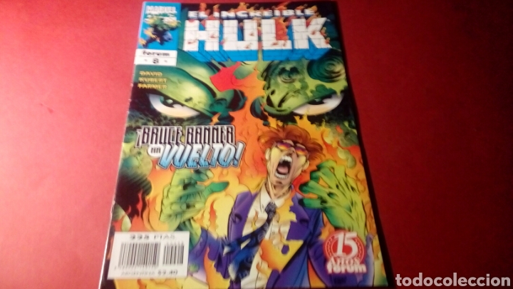C&oacute;mics: EL INCREIBLE HULK 8 VOL 3 EXCELENTE ESTADO FORUM - Foto 1