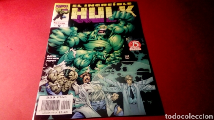 C&oacute;mics: EL INCREIBLE HULK 9 VOL 3 EXCELENTE ESTADO FORUM - Foto 1