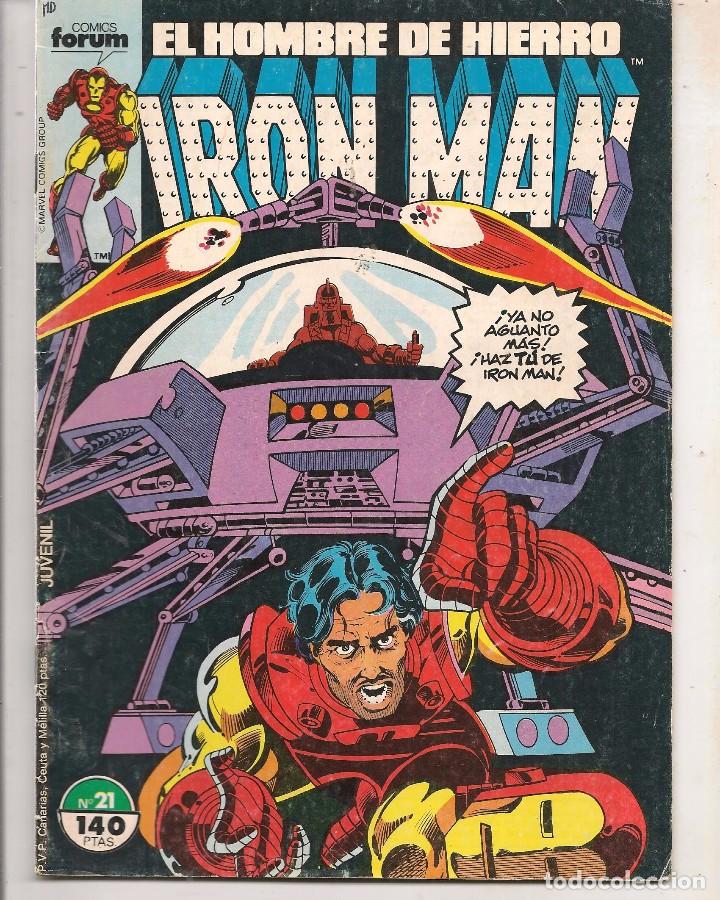 C&oacute;mics: IRON MAN. N&ordm; 21.  FORUM (C/A49) - Foto 1