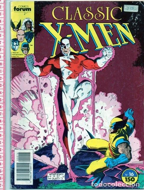 C&oacute;mics: D50 X-MEN N&ordm; 16 A&Ntilde;O 1989 EDITORIAL PLANETA COMICS FORUM MARVEL - Foto 1