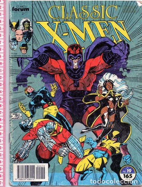 C&oacute;mics: D50 X-MEN N&ordm; 19 A&Ntilde;O 1990 EDITORIAL PLANETA COMICS FORUM MARVEL - Foto 1