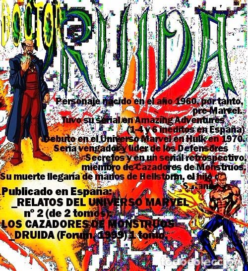 C&oacute;mics: DRUIDA de Warren Ellis y Leonardo Manco. Tomo de Forum, 1999. - Foto 3